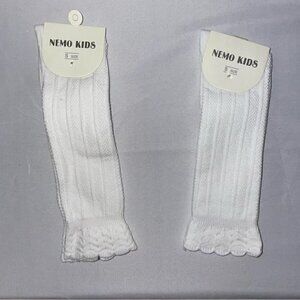 Nemo Kids Socks Newborn Knee High Boot Ribbed Knit Solid Socks Uniform Pull on